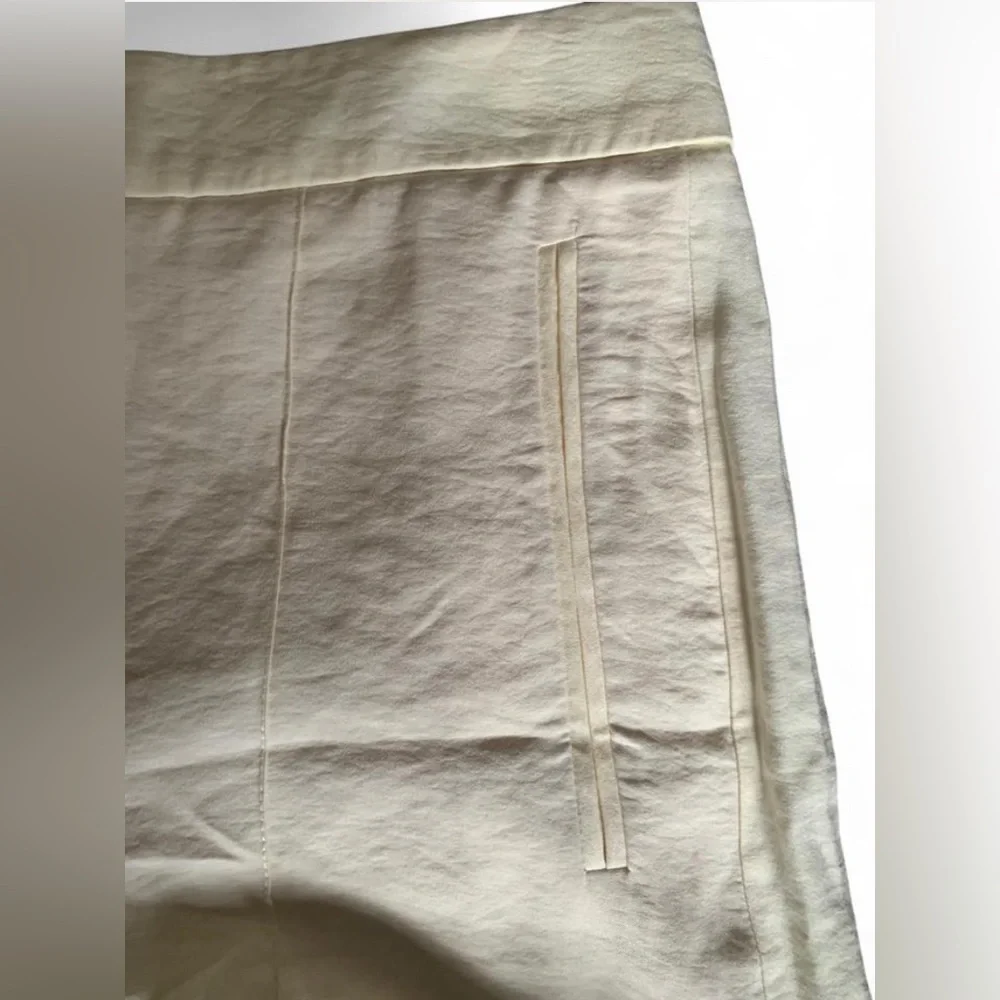 ✨ NWT Zara ZW Collection Linen Blend Wide Leg Pants XS
